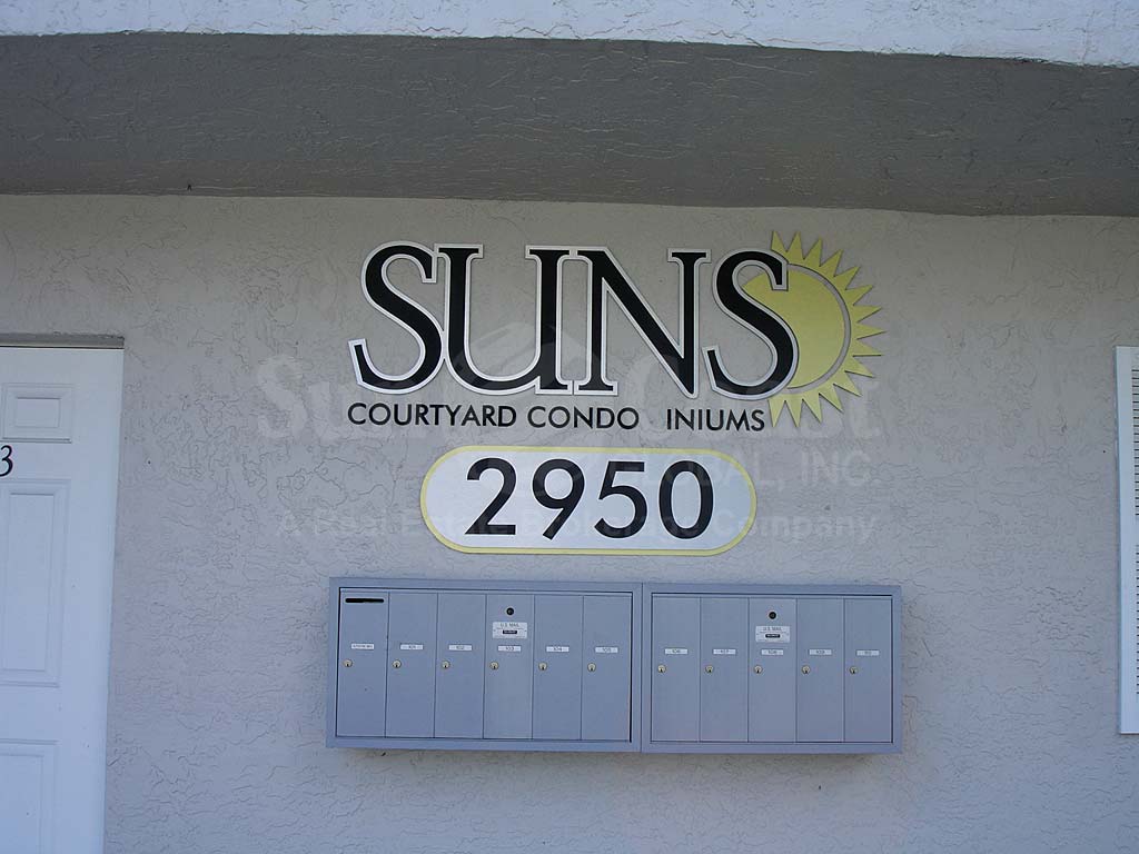 Suns Condos Postal Boxes